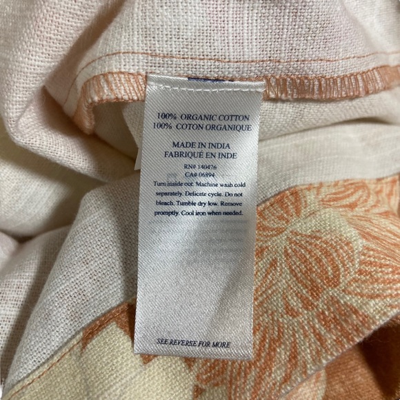 Faherty Women's Floral Mini Dress - Cream and Pink - Picture 8 of 11